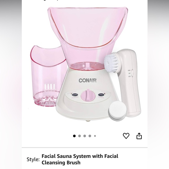 Conair True Glow Facial Sauna System with Facial Cleansing Brush - Picture 4 of 4